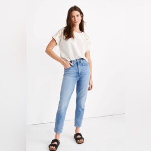 Madewell Mom Jean in Melva Wash SOLD OUT — EUC Size 26